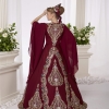 Bordo Sırt Detaylı Kınalık