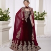 Komple Dantel İşleme Pelerin Kaftan