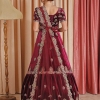 Indian Style Full Beaded 2 Part Body & Skirt Saree Enb-128