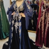 Navy fish style kaftan