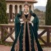 YEŞİL KADİFE BİNDALLI