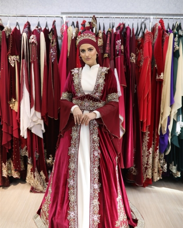 kiralık tesettür bindallı e-30 36-38 beden (izmir mağazada)