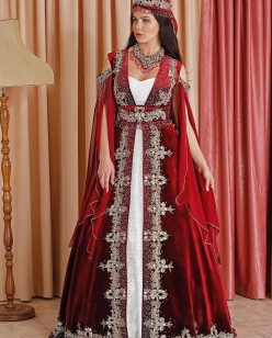 bordo velvet chifon enb - 121- shipping worldwide