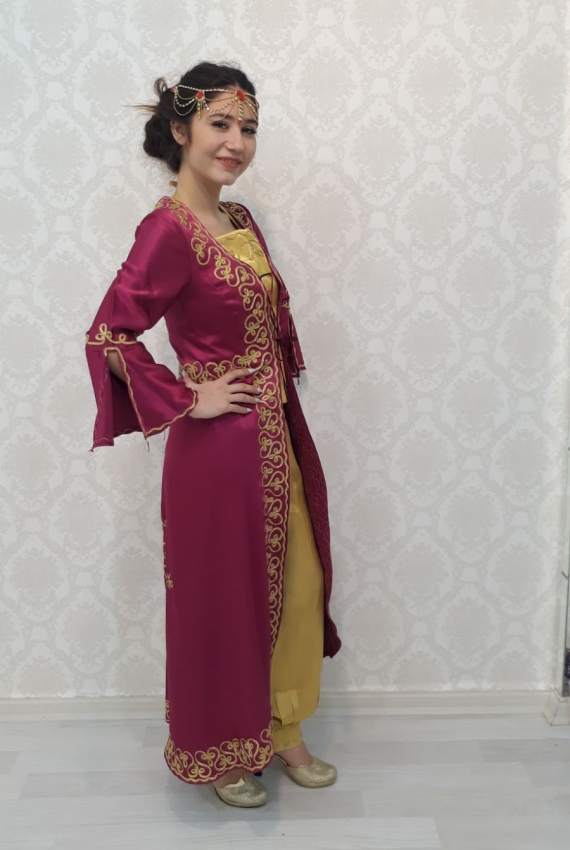 5 Adet Kiralık Karışık Renk Nedime Bindallı  5 Adet Kiralık Karışık Renk Nedime Bindallı