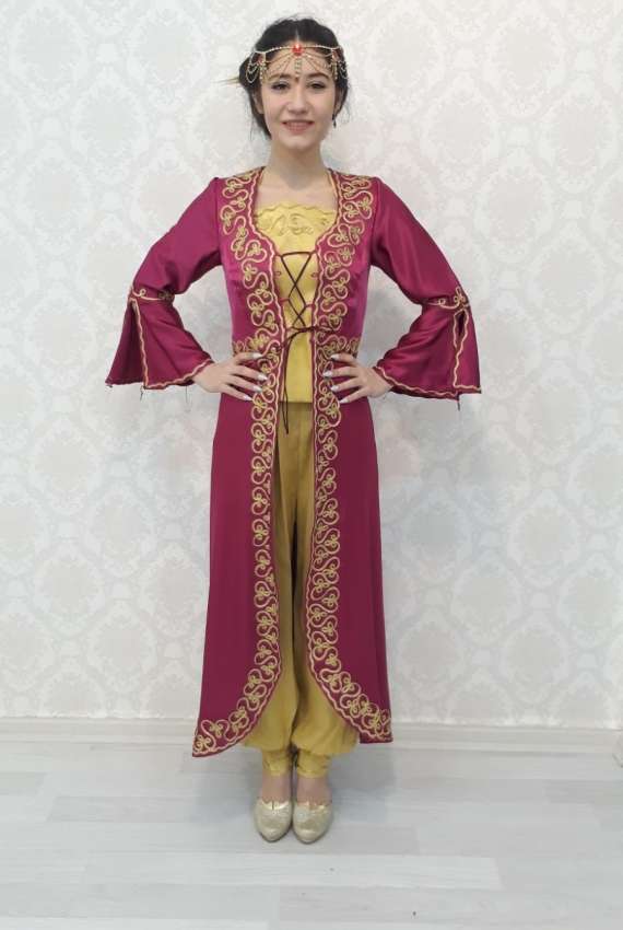 5 Adet Kiralık Karışık Renk Nedime Bindallı  5 Adet Kiralık Karışık Renk Nedime Bindallı