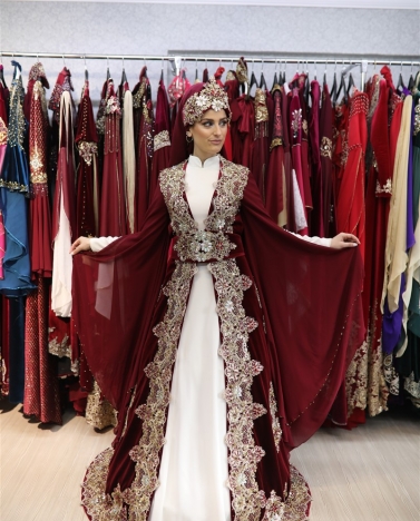 kiralık tesettür bindallı 634-B 36-38 beden (izmir mağazada)